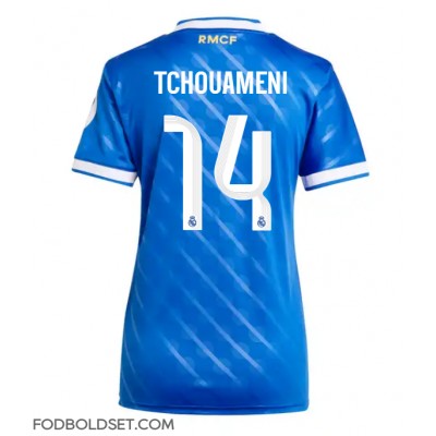 Real Madrid Aurelien Tchouameni #14 Tredjetrøje Dame 2025-26 Kortærmet Real Madrid Aurelien Tchouameni #14 Tredjetrøje Dame 2025-26 Kortærmet